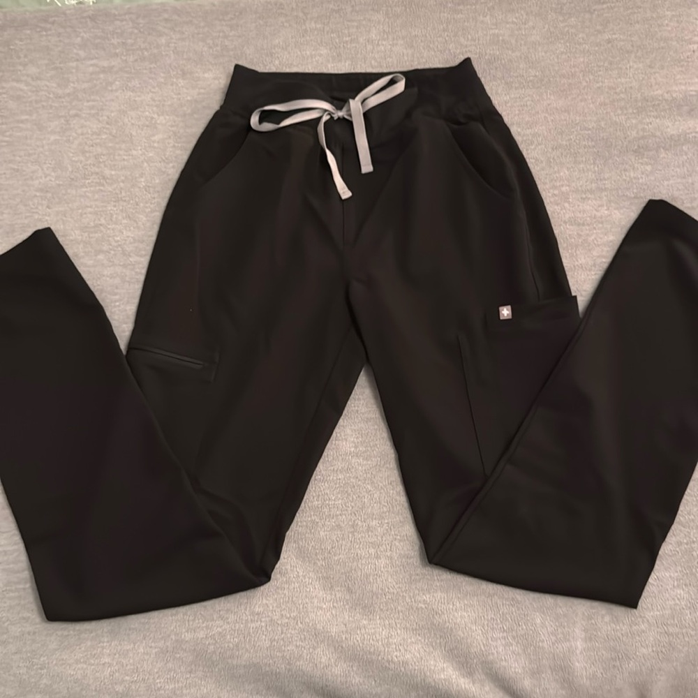 High-Waisted Yola Skinny Scrub Pants